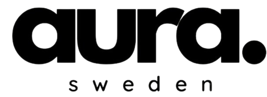 Aura Sweden logo, premium brand for LED light therapy devices for skin and wellness